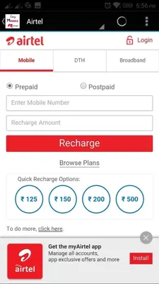 Easy Mobile Recharge India android App screenshot 6